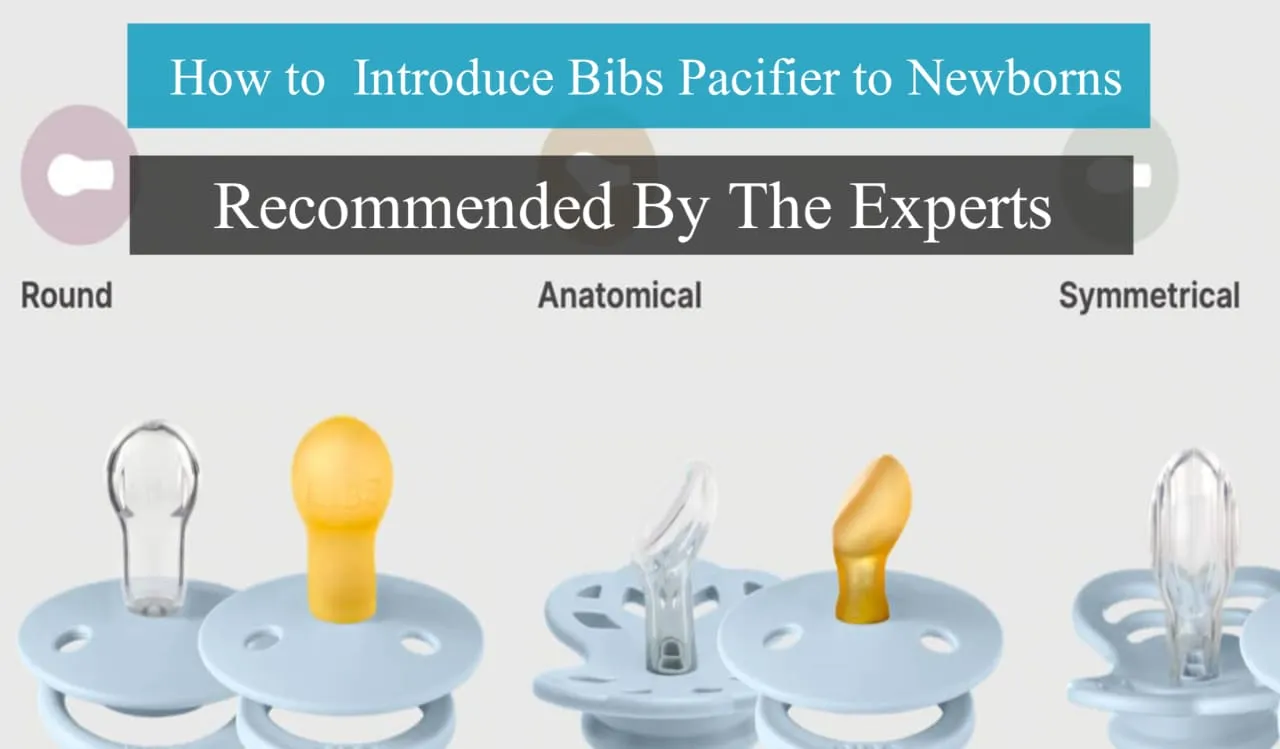 how to introduce Bibs pacifiers to newborns